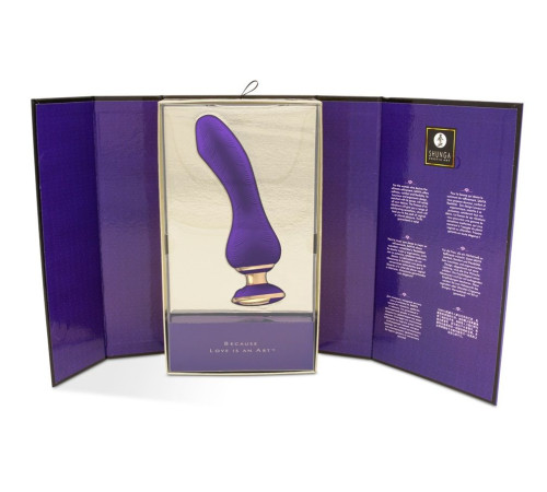 Фиолетовый вибростимулятор SANYA - 18,5 см.