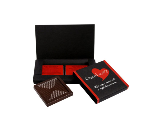 Шоколад с афродизиаками ChocoLovers - 20 гр.