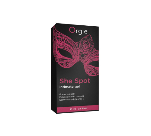 Интимный гель для G-точки ORGIE She Spot с возбуждающим эффектом - 15 мл.