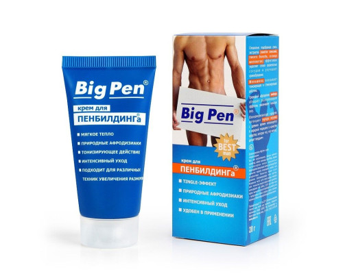 Заказать Крем Big Pen для увеличения полового члена - 25 гр.