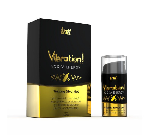 Жидкий интимный гель с эффектом вибрации Vibration! Vodka Energy - 15 мл. Жидкий интимный гель с эффектом вибрации Vibration! Vodka Energy - 15 мл.