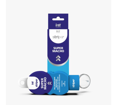 Мужской возбуждающий гель Super Macho - 8 гр.