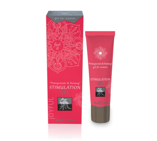 Возбуждающий интимный гель для двоих STIMULATION GEL Pomegranate   Nutmeg - 30 мл.
