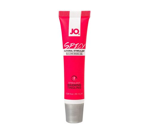 Возбуждающий гель для клитора сильного действия JO SPICY CLITORAL GEL - 10 мл.