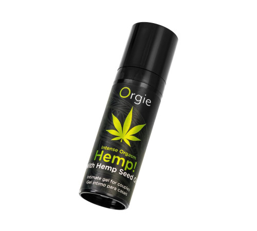 Возбуждающий интимный гель для пар Orgie Hemp Intense Orgasm - 15 мл.