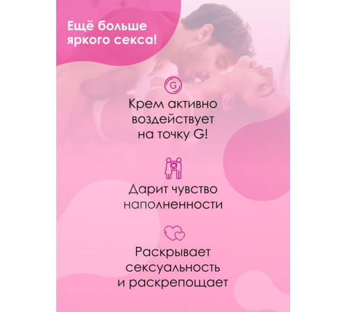 Стимулирующий интимный крем для женщин Cosmo G-spot - 28 гр.