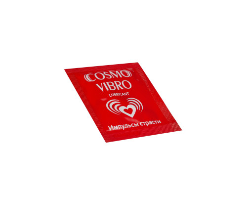 Саше женского стимулирующего лубриканта на силиконовой основе Cosmo Vibro - 3 гр.