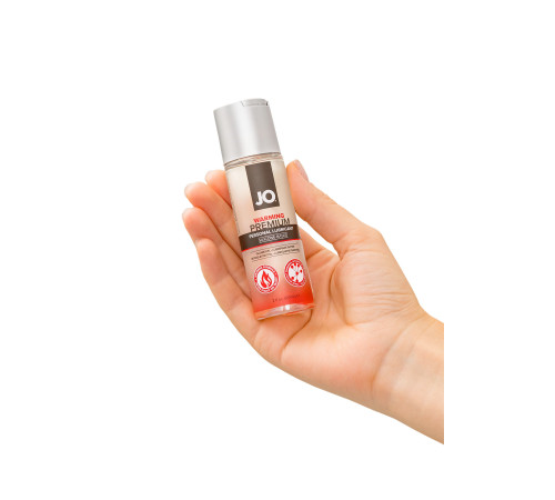 Возбуждающий лубрикант на силиконовой основе JO Personal Premium Lubricant  Warming - 60 мл.