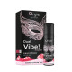 Заказать Съедобный жидкий вибратор Dual Vibe! со вкусом клубничного джина с тоником - 15 мл.