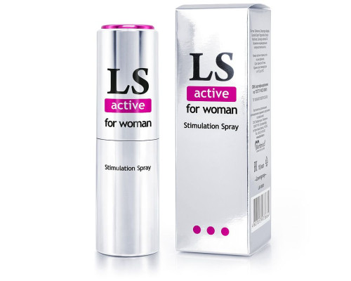 Заказать Спрей-стимулятор для женщин Lovespray Active Woman - 18 мл.