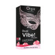 Заказать Съедобный жидкий вибратор Dual Vibe! со вкусом клубничного джина с тоником - 15 мл.