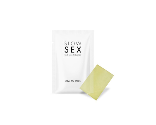 Заказать Полоски для орального секса Slow Sex Oral Sex Strips - 7 шт.