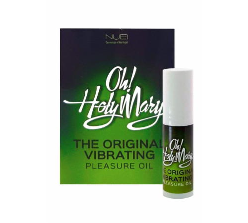 Масло унисекс с эффектом вибрации Oh! Holy Mary - 6 мл.