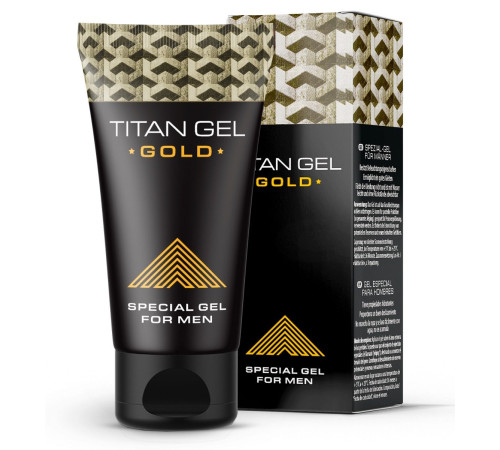 Гель для увеличения члена Titan Gel Gold Tantra - 50 мл.