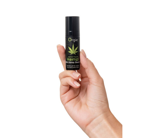 Возбуждающий интимный гель для пар Orgie Hemp Intense Orgasm - 15 мл.