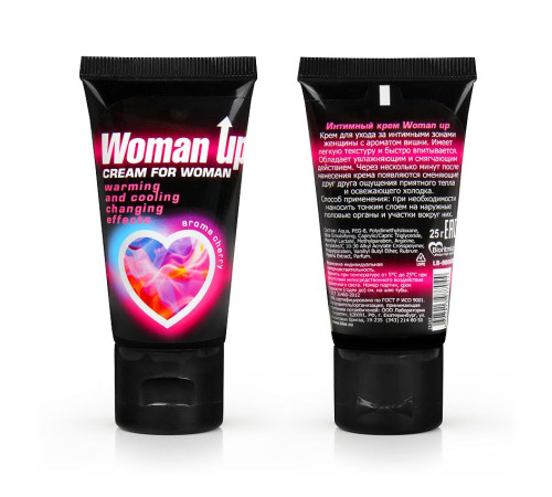 Возбуждающий крем для женщин с ароматом вишни Woman Up - 25 гр.