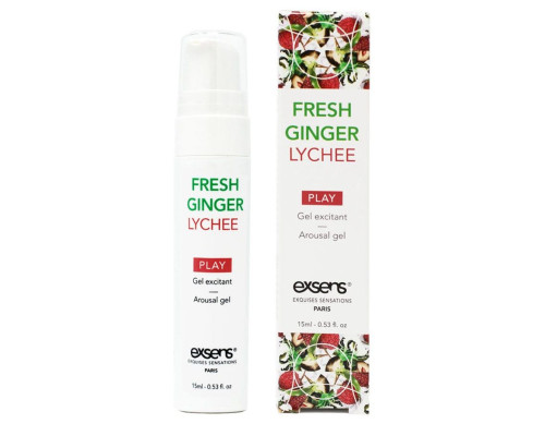 Заказать Возбуждающий гель Fresh Ginger Lychee Arousal Gel - 15 мл. Заказать Возбуждающий гель Fresh Ginger Lychee Arousal Gel - 15 мл.