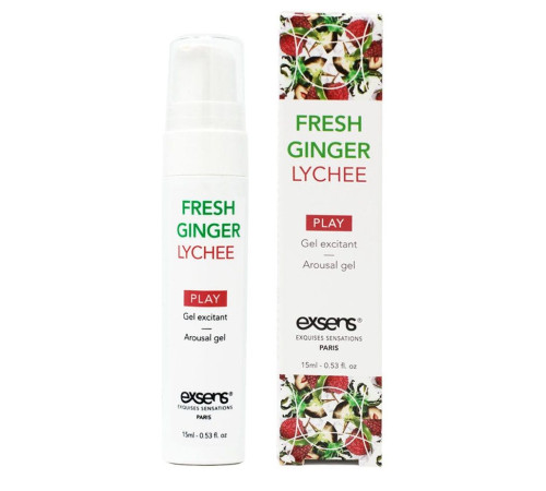 Возбуждающий гель Fresh Ginger Lychee Arousal Gel - 15 мл. Возбуждающий гель Fresh Ginger Lychee Arousal Gel - 15 мл.