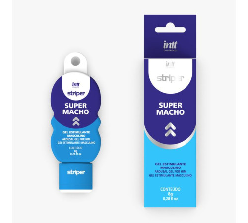 Мужской возбуждающий гель Super Macho - 8 гр.