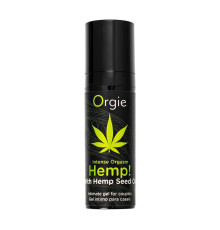 Возбуждающий интимный гель для пар Orgie Hemp Intense Orgasm - 15 мл.