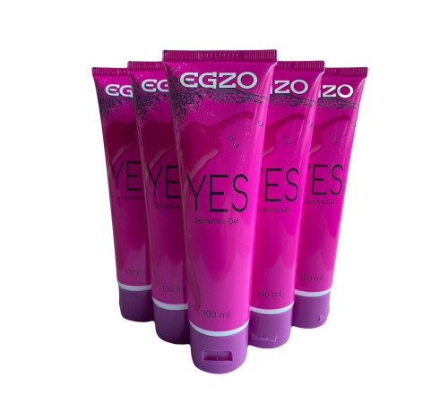 Набор из 5 согревающих лубрикантов на водной основе Egzo Yes (по 100 мл.)