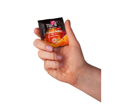 Разогревающий гель-лубрикант Stimulove Light в одноразовой упаковке - 4 гр.