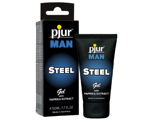 Эрекционный гель для пениса pjur MAN Steel Gel - 50 мл. Эрекционный гель для пениса pjur MAN Steel Gel - 50 мл.