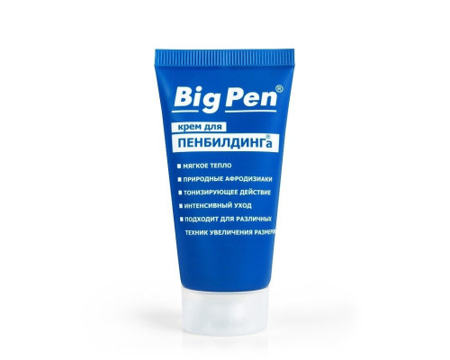 Заказать Крем Big Pen для увеличения полового члена - 25 гр.