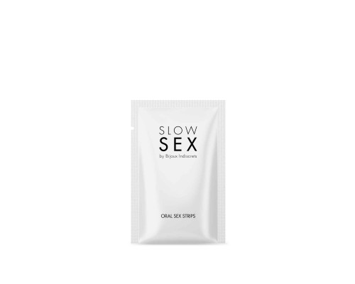 Заказать Полоски для орального секса Slow Sex Oral Sex Strips - 7 шт.