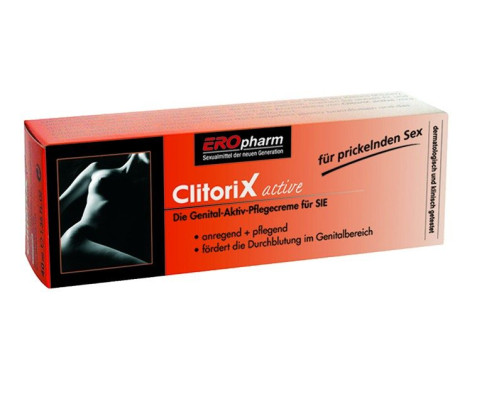 Заказать Возбуждающий крем для женщин ClitoriX active - 40 мл. Заказать Возбуждающий крем для женщин ClitoriX active - 40 мл.