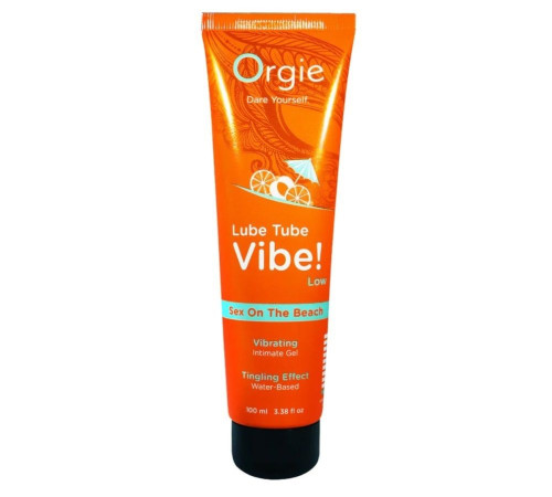 Гель с эффектом вибрации Lube Tube Vibe Low Sex On The Beach - 100 мл. Гель с эффектом вибрации Lube Tube Vibe Low Sex On The Beach - 100 мл.