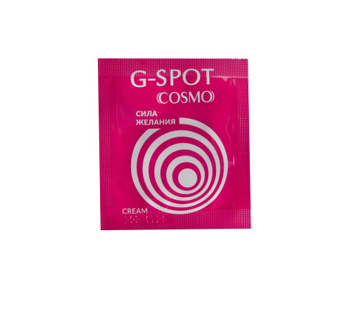 Стимулирующий интимный крем для женщин Cosmo G-spot - 2 гр. Стимулирующий интимный крем для женщин Cosmo G-spot - 2 гр.