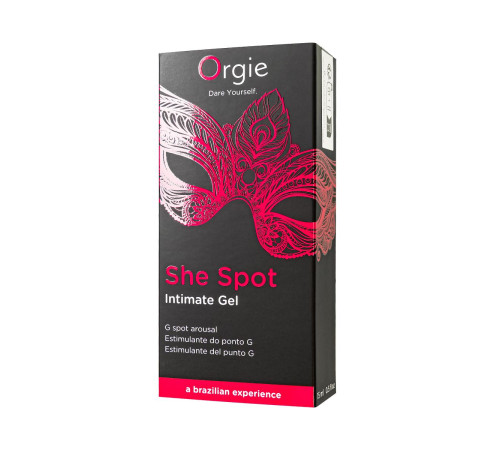 Интимный гель для G-точки ORGIE She Spot с возбуждающим эффектом - 15 мл.