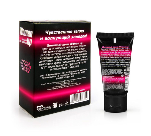 Возбуждающий крем для женщин с ароматом вишни Woman Up - 25 гр.