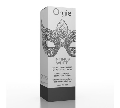 Осветляющий и стимулирующий крем Orgie Intimus White для интимных зон - 50 мл.
