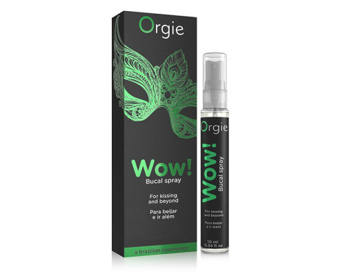 Заказать Оральный спрей Orgie WOW! Blowjob Spray с охлаждающим и возбуждающим эффектом - 10 мл.