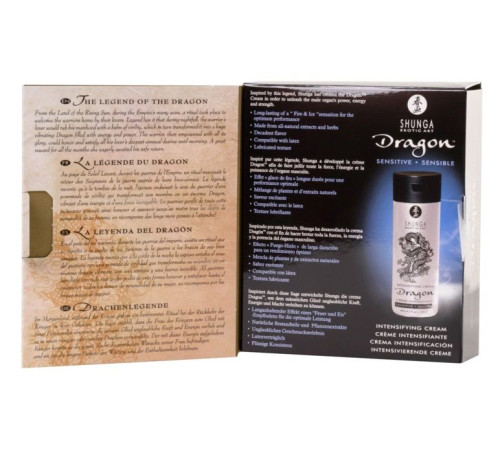 Интимный мужской крем Dragon Sensitive - 60 мл.