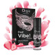 Заказать Съедобный жидкий вибратор Dual Vibe! со вкусом клубничного джина с тоником - 15 мл.