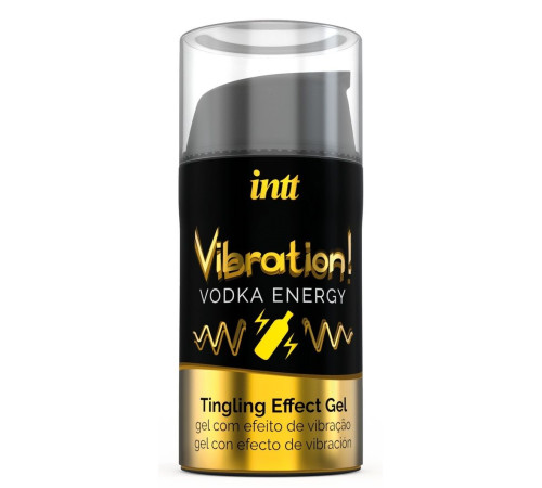 Жидкий интимный гель с эффектом вибрации Vibration! Vodka Energy - 15 мл. Жидкий интимный гель с эффектом вибрации Vibration! Vodka Energy - 15 мл.