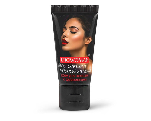 Заказать Женский возбуждающий крем с феромонами EroWoman - 25 гр. Заказать Женский возбуждающий крем с феромонами EroWoman - 25 гр.
