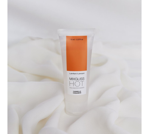 Согревающий лубрикант Mixgliss Hot Cinnamon с ароматом корицы - 70 мл. Согревающий лубрикант Mixgliss Hot Cinnamon с ароматом корицы - 70 мл.