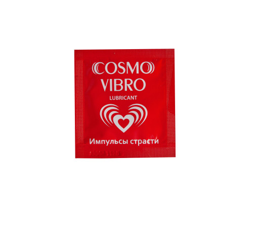 Саше женского стимулирующего лубриканта на силиконовой основе Cosmo Vibro - 3 гр.