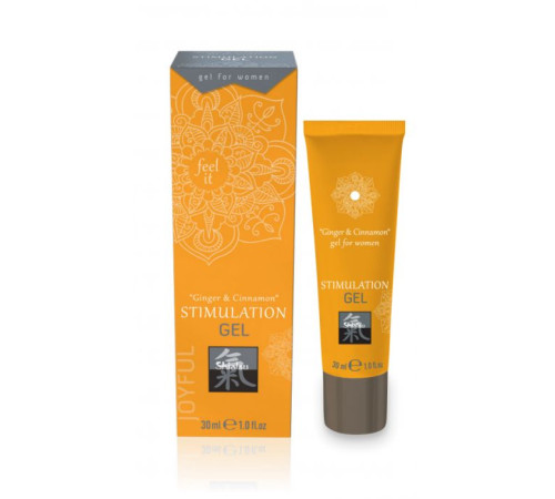 Возбуждающий интимный гель STIMULATION GEL Ginger Cinnamon - 30 мл. Возбуждающий интимный гель STIMULATION GEL Ginger Cinnamon - 30 мл.