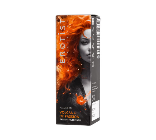 Гель с эффектом вибрации Volcano Of Passion со вкусом персика и маракуйи - 25 мл. Гель с эффектом вибрации Volcano Of Passion со вкусом персика и маракуйи - 25 мл.