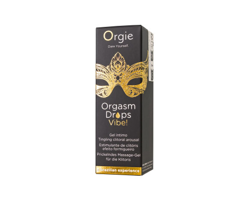 Заказать Возбуждающий гель для клитора ORGIE Orgasm Drops Vibe - 15 мл.