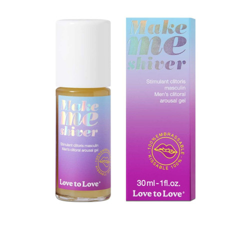 Возбуждающий гель для пениса Make Me Shiver - 30 мл.
