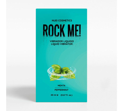Жидкий вибратор Nuei Rock Me! с ароматом мяты - 20 мл. Жидкий вибратор Nuei Rock Me! с ароматом мяты - 20 мл.