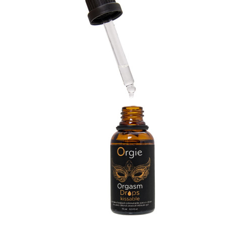 Возбуждающий гель для клитора ORGIE Orgasm Drops Vibe - 15 мл. Возбуждающий гель для клитора ORGIE Orgasm Drops Vibe - 15 мл.