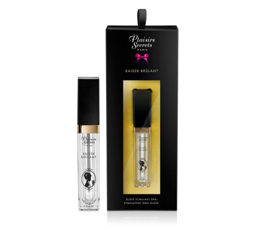 Стимулирующий блеск для губ Baiser Brulant Gloss Plaisirs Secrets - 7 мл.