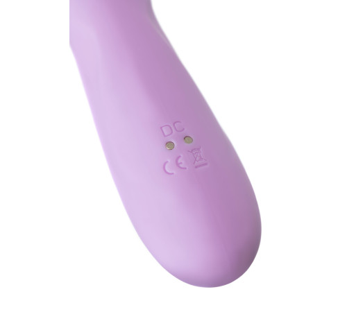 Сиреневый вибратор-ротатор Merry-Gor - 20,7 см.